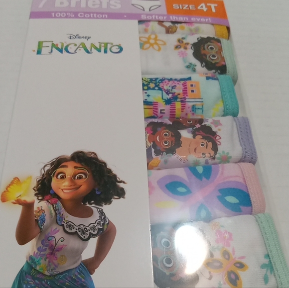 Disney Encanto 2 packs Girls 7 briefs - Picture 2 of 2